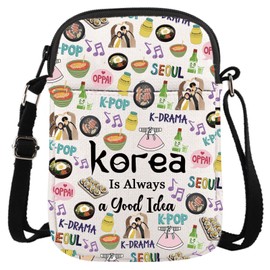 Good Idea Korea CB Crossbody Bag - South Korea Travel Souvenir Gift for Bachelorette Trip