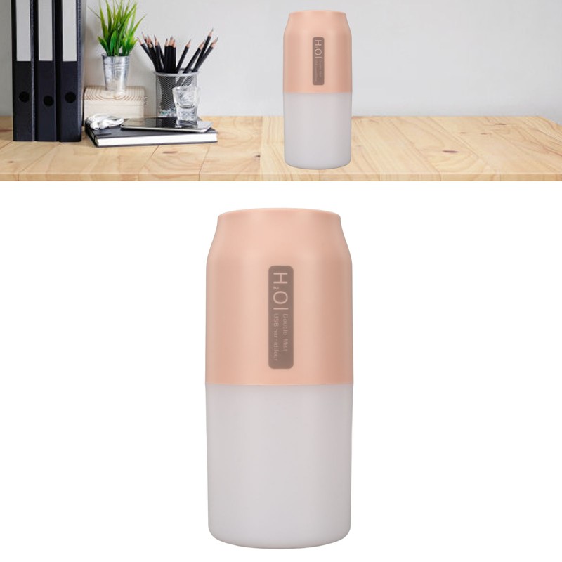Mini Humidifier 280ml Two Spray Modes 10dB Low Noise Portable