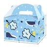 HchFPHskhd 16Pcs Blue Paw Goodie Boxs Birthday Party Supplies Blue