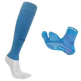 Activital Foot Supporter Japan + Gator Socks, S-M, Sky Blue
