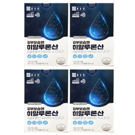 Chong Kun Dang Skin Moisturizing Hyaluronic Acid 950mg x 30 capsules 4 boxes hi / 종근당 피부보습엔 히알루론산 950mg x 30캡슐 4박스 hi