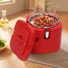 2.5gal Portable Commercial Food Warmer, Insulated Bucket Soup Container, Insulated