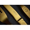 Laguiole Heritage Gold Dinerware Set; Premium Stainless Steel Knives, Forks,
