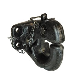 Wallace Forge 20 Ton Pintle Hook - Commerical Mount - Made in U.S.A.