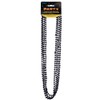 Metallic Black Plastic Bead Necklaces - 32'', 4 Count -