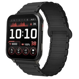 Compatible with Garmin Venu X1 Bands, Quick Release Silicone Sport Strap Watchband Compatible with Garmin Venu X1 Smartwatch (Black)