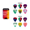 Retro Pack Pick Tin with 12 Celluloid Guitar Picks