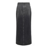 ONLY Maxi Denim Skirt mid Waist Skirt with Slit and
