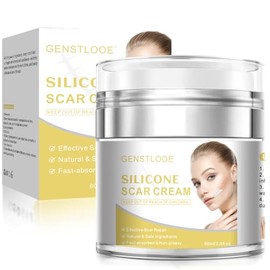 Crema avanzada para cicatrices, gel de silicona para cicatrices, crema profesional para eliminar cicatrices quirrgicas, estras, cicatrices antiguas y 