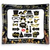 Gzcnsel Happy New Year Party Photo Booth Props Frame, Happy