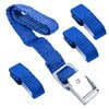 Pro Plus Fastening Straps for Bicycle Carrier Blue Set of
