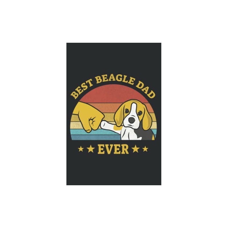 Best Beagle Dad Ever Proud Vintage Beagle Gifts Puppy Lover: