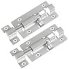FATLODA 2 Pack Barrel Bolt Latch, 3 Inches Slide Latch