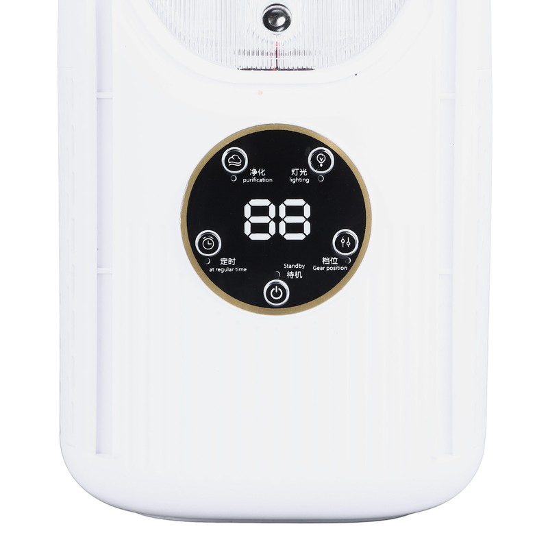 Bladeless Fan 6 Speed Adjustment 100ml Water Tank Quiet USB