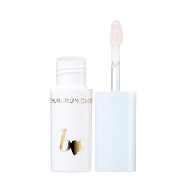 b idol Chururun Gloss 101 Tiara Blue 0.09 oz (2.5 g), Lip Gloss, Glitter, Skin Care, Plump, Shiny, Moisturizing, Beauty Ingredient