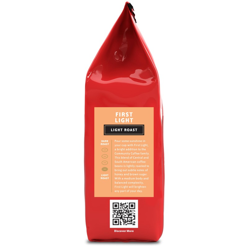 Community Coffee First Light Blend, 12 Ounces Light Roast Ground