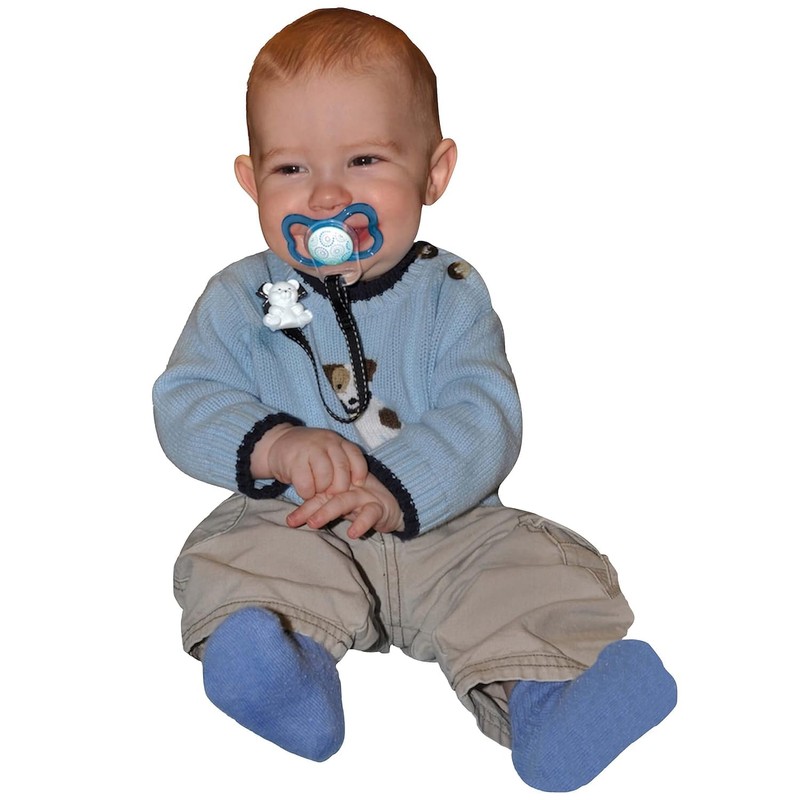 Baby Buddy Pacifier Clip Holder, Newborn Essential with Universal Fit