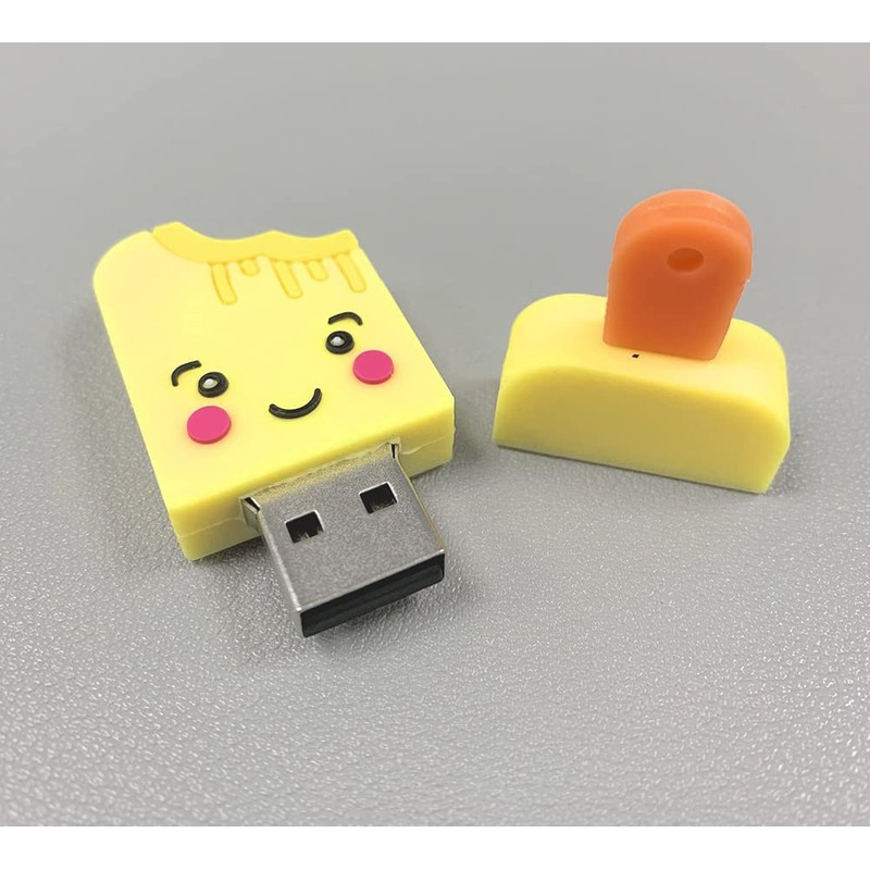 BorlterClamp 3 Pack (32GB*3) Novelty Cute USB Flash Drive Memory