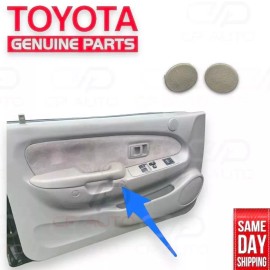 Toyota 01 - 04 TOYOTA TACOMA DOOR PANEL ARMREST CAP SCREW RETAINER COVER CAPS GRAY OEM