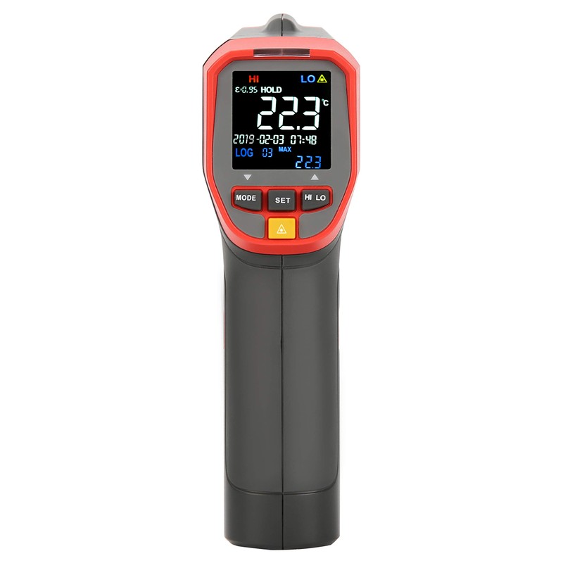 UNI-T UT301C+ Infrared Thermometer, 12:1 Ratio with Laser Ring, -32°C