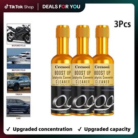 1-3pcs Car Engine Non-Dismantling Cleaner, Car Cleaner, Easy to Clean Exhaust Decarbonization Cleaning Agent, Best Performance Degreaser Motorcycle:_2pc（single bottle 120ml）