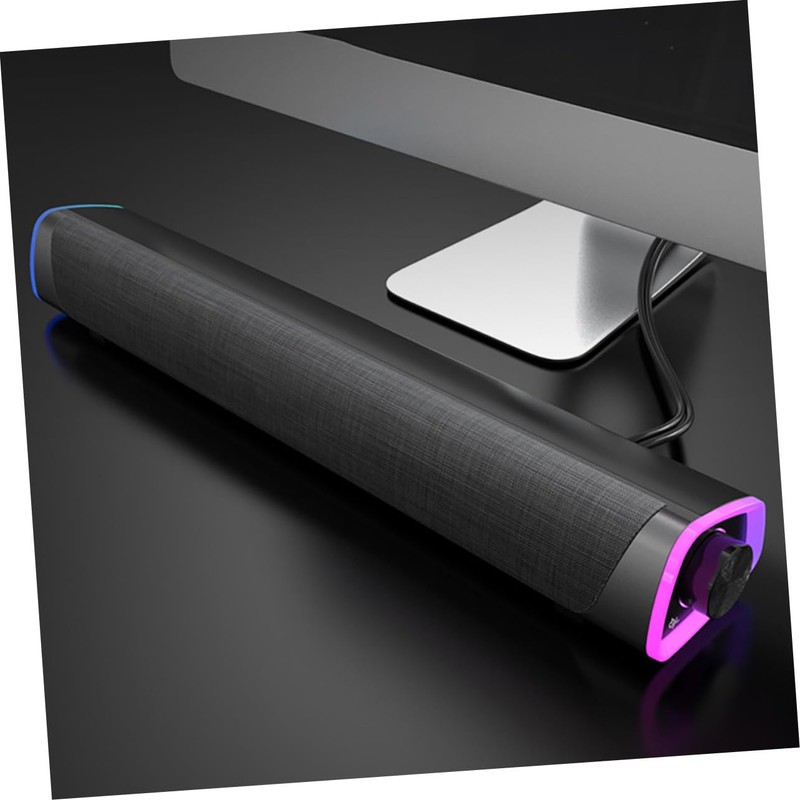 jojofuny Soundbar Box Wired Dual Speaker for Home Office and