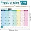 NOPKESV 1 Stück 18 Monats Kalender 2025 Familienplaner Wandkalender Paarkalender