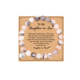 Mother Daughter Bracelets Mom Bracelet Mom and Daughter Bracelets Bead Bracelet Daughter Granddaughter Gifts from Mom Christmas Gifts for Women Stocking Stuffers