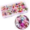 About 1000pcs/box Colorful Pearl Imitation Beads No Hole Imitation Beads
