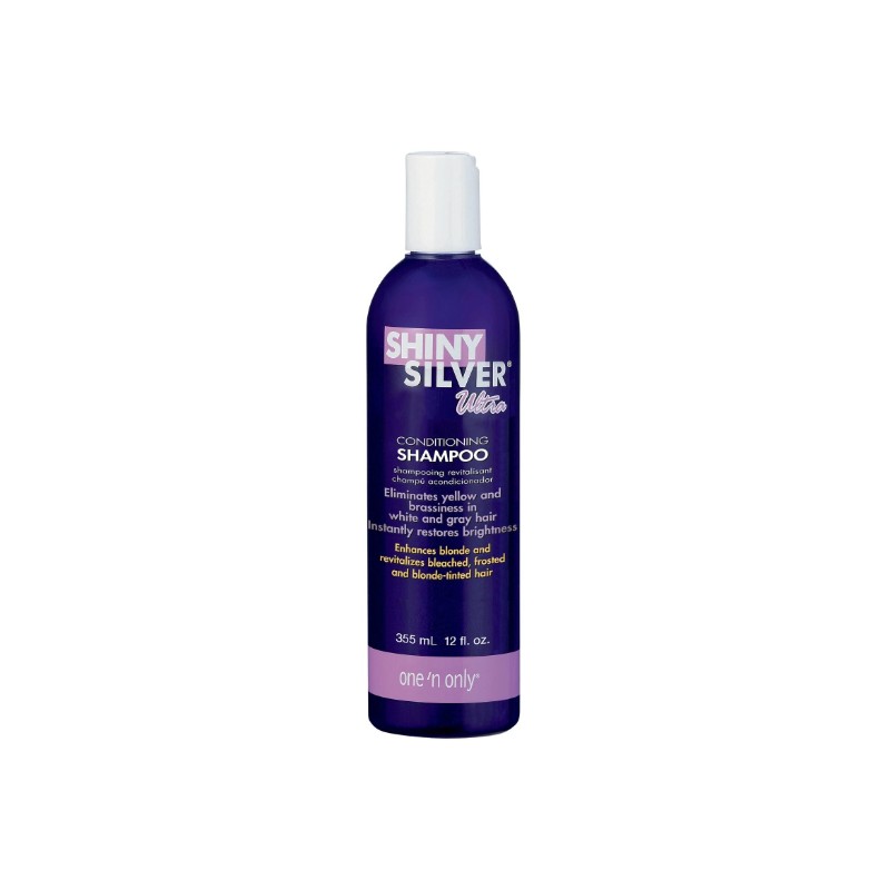One N Only Shiny Silver Ultra Conditioning Shampoo, 12 Oz