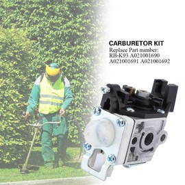 Jeffergarden Carburetor Kit Replacement Carburettor Air Filter Fuel Line Kit for Zama RB-K93 Echo SRM-225 GT-225 PAS-225 Air Filter Fuel Line Kit Air Filter Fuel Line Kit