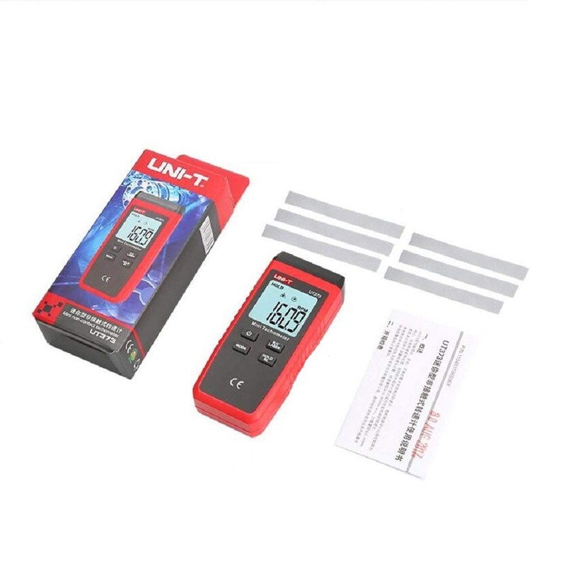 UNI-T UT373 LCD Non-contact Laser Tachometer RPM Speed Measurement Meter