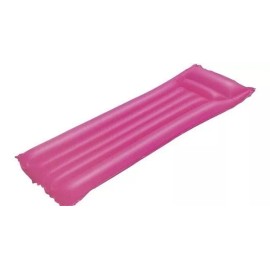 Intex Colchon Inflable P/alberca Intex  1.83mx76cm Color Rosa