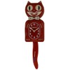 Kit Cat Klock Limited Red White Blue Crystals Jeweled Clock