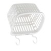 Aramox and Organized Hanging Shower Caddy, Plastic Draining Holes Multifunctional