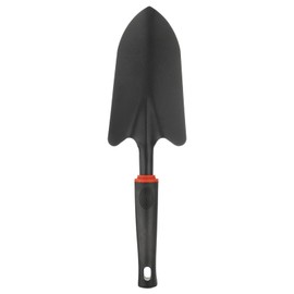 sourcing map Garden Hand Shovels 12.8 x 3.3" Carbon Steel Transplanting Trowel with PVC Handle Garden Tools