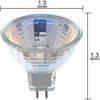 MoKongFu 6-Pack MR11 Light Bulb AC 12V 35 Watt Bulb