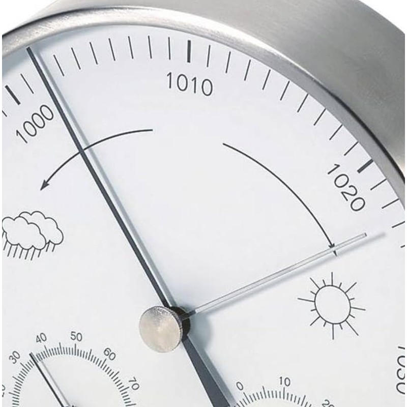 TFA Steel Indoor Weatherstation Dial
