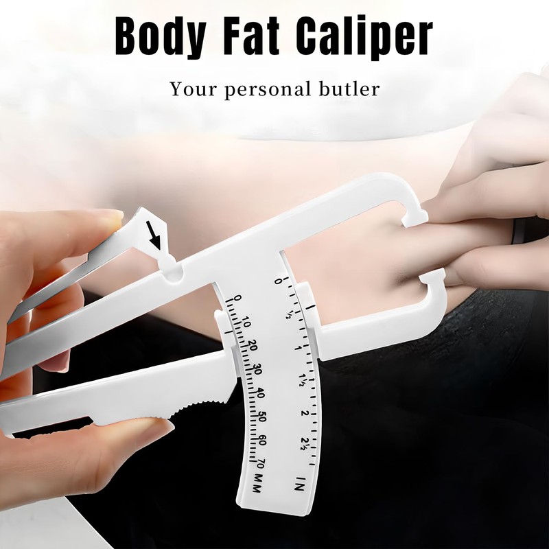 Body Fat Measurement Device,Body Fat Caliper with Body Fat Percentage