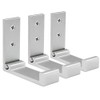 YOCZOX 3 PCS Foldable Wall Hook, Invisible Folding Aluminum Wall