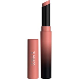 Maybelline New York Lápiz labial mate Color Sensational Ultimatte, sin secado, pigmento de color intenso, más pulido, beige rosado, 0.06 oz