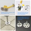 230 Pcs Insulation Fixings Washers,28mm Diameter Tile Backer Board Washers，Galvanised