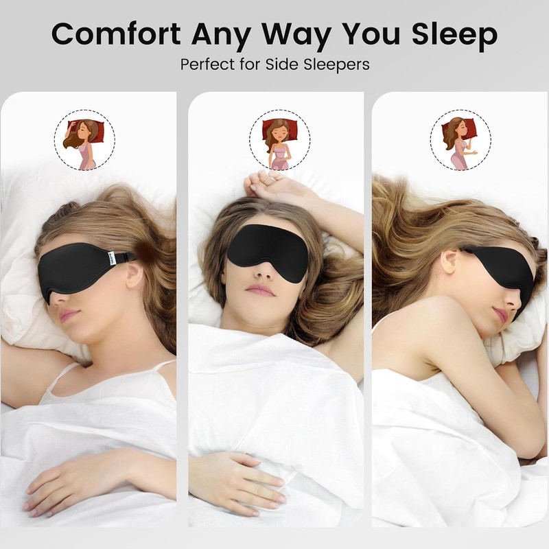 AUDREE- “Audree Eye Mask for Sleeping 3D Contorneado 100% Sleep