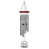 Chimesofyourlife E4540 Wind Chime, Otter Hound/Silver, 27-Inch
