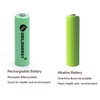 GEILIENERGY NICD AA 800mAh Rechargeable Battery for Solar Light,Solar Lamp,Garden