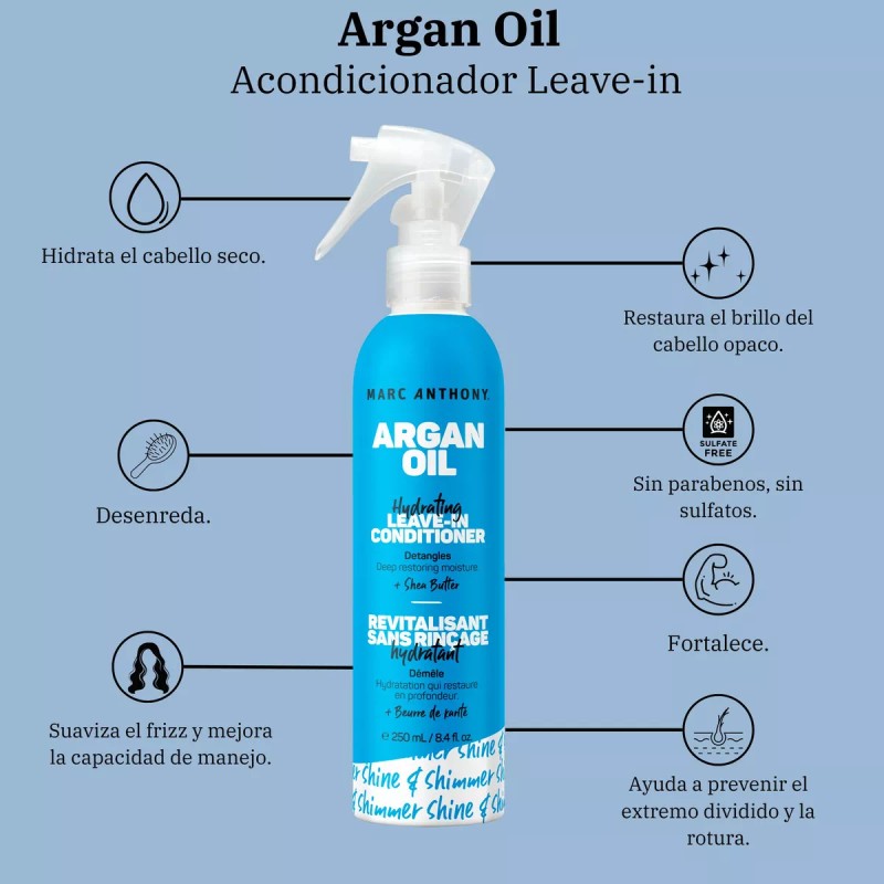 Marc Anthony 3 Pack Aragan Oil Of Morocco Sh,acond Y