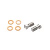 Swage Line Banjo Bolt Stainless Steel M10×1.00 L22 Single 2-Piece