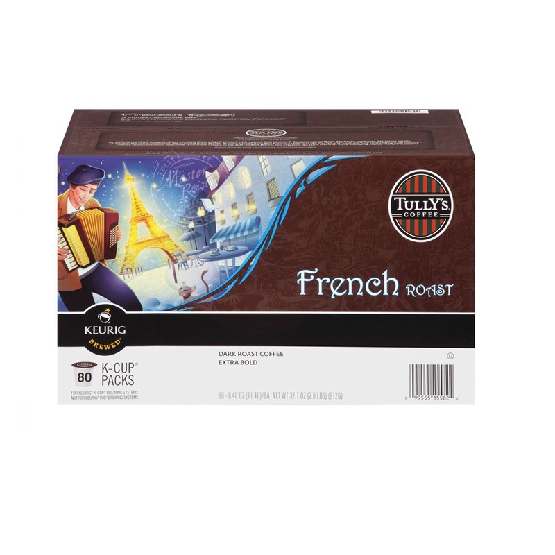 KEURIG キューリグ K-CUP Kカップ TULLY's COFFEE タリーズコーヒー French Roast フレンチロースト　８０個