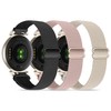 Conidido 3 Pack Nylon Bands Compatible with Garmin Lily 2,