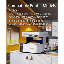 K-ZIN TN450 TN420 Toner Cartridge(with Chip) Compatible with Brother TN450 TN420 Toner for HL-2220 HL-2230 HL-2240 HL-2250 HL-2270DW HL-2280DW MFC-7860DW DCP-7060D Printer (Black,1 Pack)